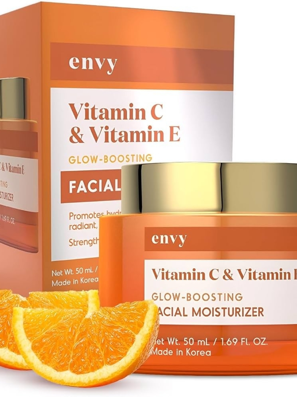 envy Orange Vitamin C & E Glow-Boosting Facial Moisturizer